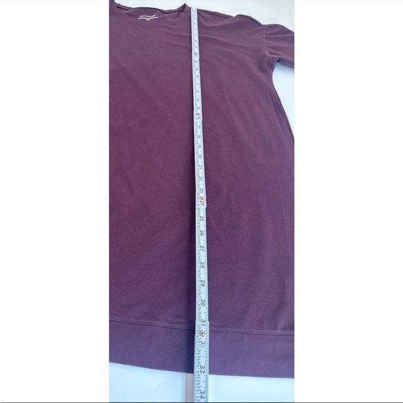 Eileen Fisher Cotton Blend Long Sleeve Tunic Top - Picture 10 of 11